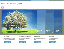 Tablet Screenshot of matsoncpa.com